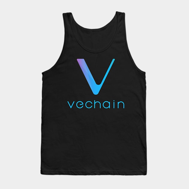 VeChain (VET) Full Logo Tank Top by cryptogeek